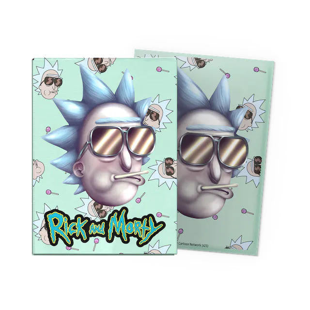 Arcane Tinmen Dragon Shield Sleeves: Standard- Brushed Rick & Morty 'Cool Rick'